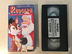 Rudolph The Red Nosed Reindeer (VHS, 1993) Kids Klassics GoodTimes Video - Picture 1 of 3