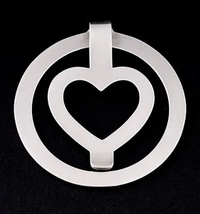 Clip para dinero de ley Georg Jensen # 390. Nanna Ditzel. Hecho a mano en Dinamarca. RARO. - Imagen 1 de 4