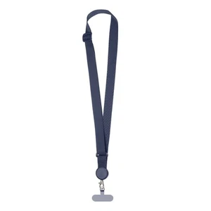 1Pack Adjustable Phone Lanyard for Smartphones, Navy Blue - Photo 1/6
