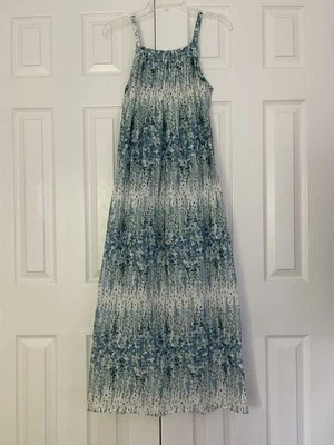 Vestido Christy Dawn The Lily Azul Talla S Algodón Orgánico Romántico Playa Costera Foto 1 de 4