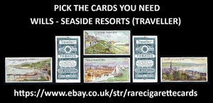WILLS - SEASIDE RESORTS (TRAVELLER) - PICK THE CARDS YOU NEED - Picture 1 of 9