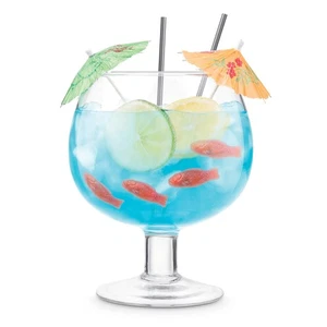 Fishbowl Glass - Fun and Exciting Drink Serving Experience - 1.3L Capacity - ... - Picture 1 of 7