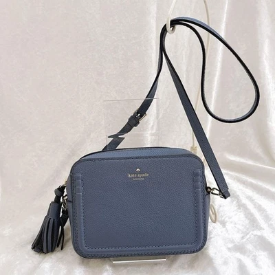 Price Reduced Kate Spade Shoulder Bag, Blue, Purple, Camera Bag - Image 1 of 4