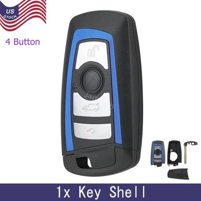 Carcasa de llave para F30 F31 F32 F33 F36 F22 BMW X5 X6 5 7 Series 528i 740Lxi Estuche Llavero Foto 1 de 4