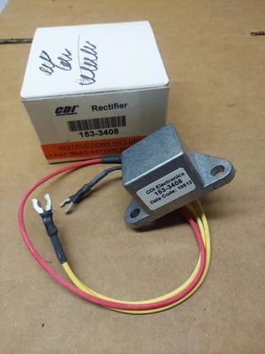 CDI ELECTRONICS RECTIFIER 153-3408 REPLACES JOHNSON EVINRUDE 580795 MARINE BOAT - Image 1 of 4