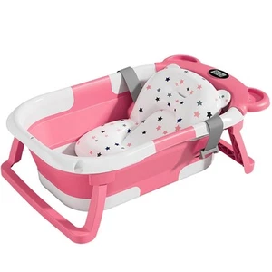 TPN Collapsible Baby Bathtub for Infants to Toddler with Real-time Temp Monit... - Picture 1 of 6
