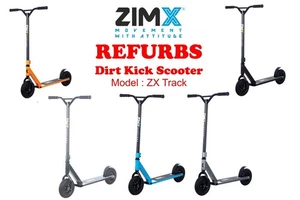 REFURBED - ZIMX ZX TRACK DIRT SCOOTER - Picture 1 of 14