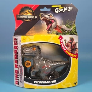 Jurassic World Rebirth Goo Jit Zu - Velociraptor - 13cm/5inch Open Box - Picture 1 of 2