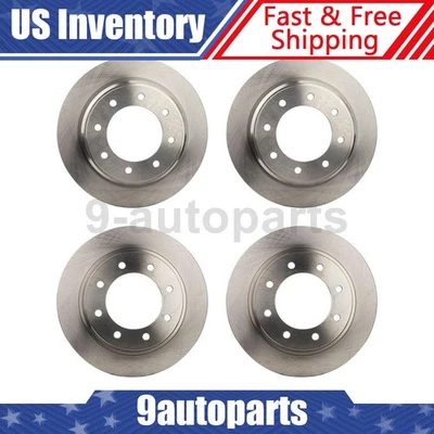 Rotores de freno de disco delanteros y traseros para Nissan NV1500 2012-2015 2016 2017 2018 2019 Foto 1 de 4