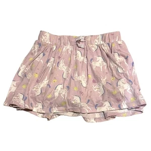 Cat & Jack Unicorn Print Lavender Skort Girls S Size 6-6X - Picture 1 of 6