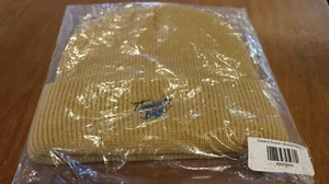 Jungle Boys Clothing Stacked Woven Beanie Mustard/Black Sealed LA Fisherman OSF - Picture 1 of 6