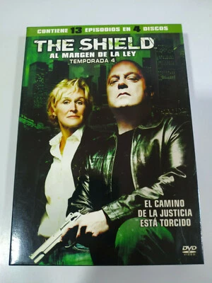 The Shield Cuarta Temporada 4 Completa - 4 x DVD Español Ingles - Imagen 1 de 4