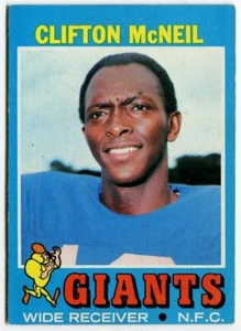 1971 Topps #15 Clifton McNeil New York Giants - Picture 1 of 2