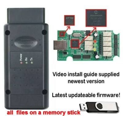 2021 OPCOM INTERFACE PIC18F458 HQ Chip Professional 200603a for Opel Vauxhall