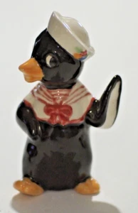 Pie Bird Sailor Penguin Piebird Made in USA by Nancy Davis - Picture 1 of 4