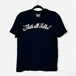 Zara x Looney Tunes Mens T-Shirt That's All Folks Size S - Picture 1 of 3