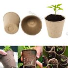 10/50Pcs 6Cm Garden Fibre Biodegradable Plant Grow Pots Paper Pots Starters 22H