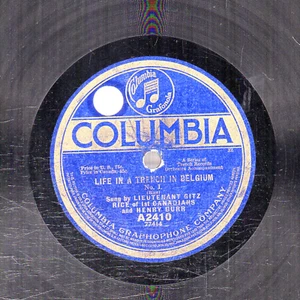 359p Lieut. Gitz Rice & Henry Burr - Life in a Trench in Belgium - Col. A2410 - Imagen 1 de 1