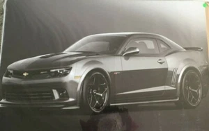 New Chevrolet Camaro Z/28 Silver Car 24"X36" Poster. - Picture 1 of 1