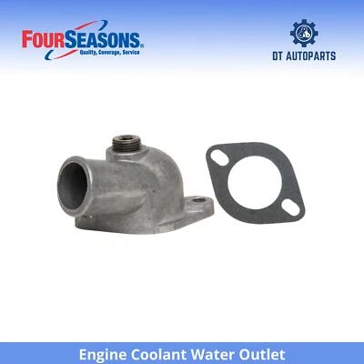 For 1974-1978 Chevrolet C20 Suburban Engine Coolant Water Outlet 4 Seasons 1975 - Image 1 of 4