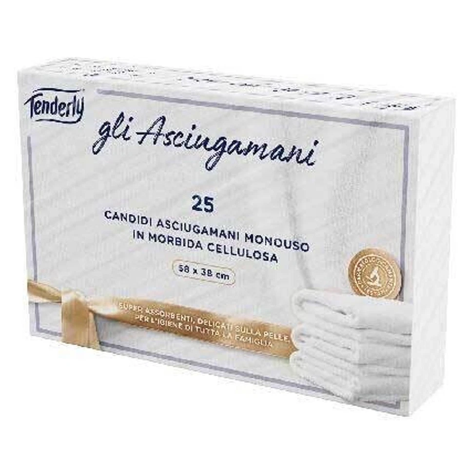 Tenderly Asciugamani Monouso 58x38cm - 25pz