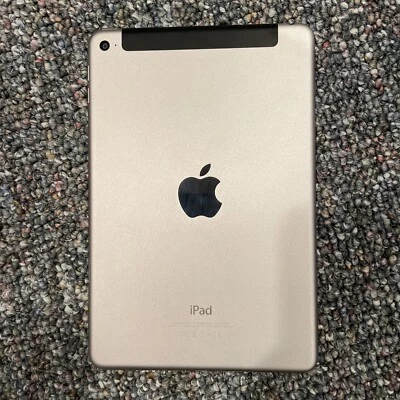 Apple iPad 4 Mini. 64GB, Wi-Fi + 4G (Unlocked), 10.9 in - Silver + Charge Block - Image 1 of 4