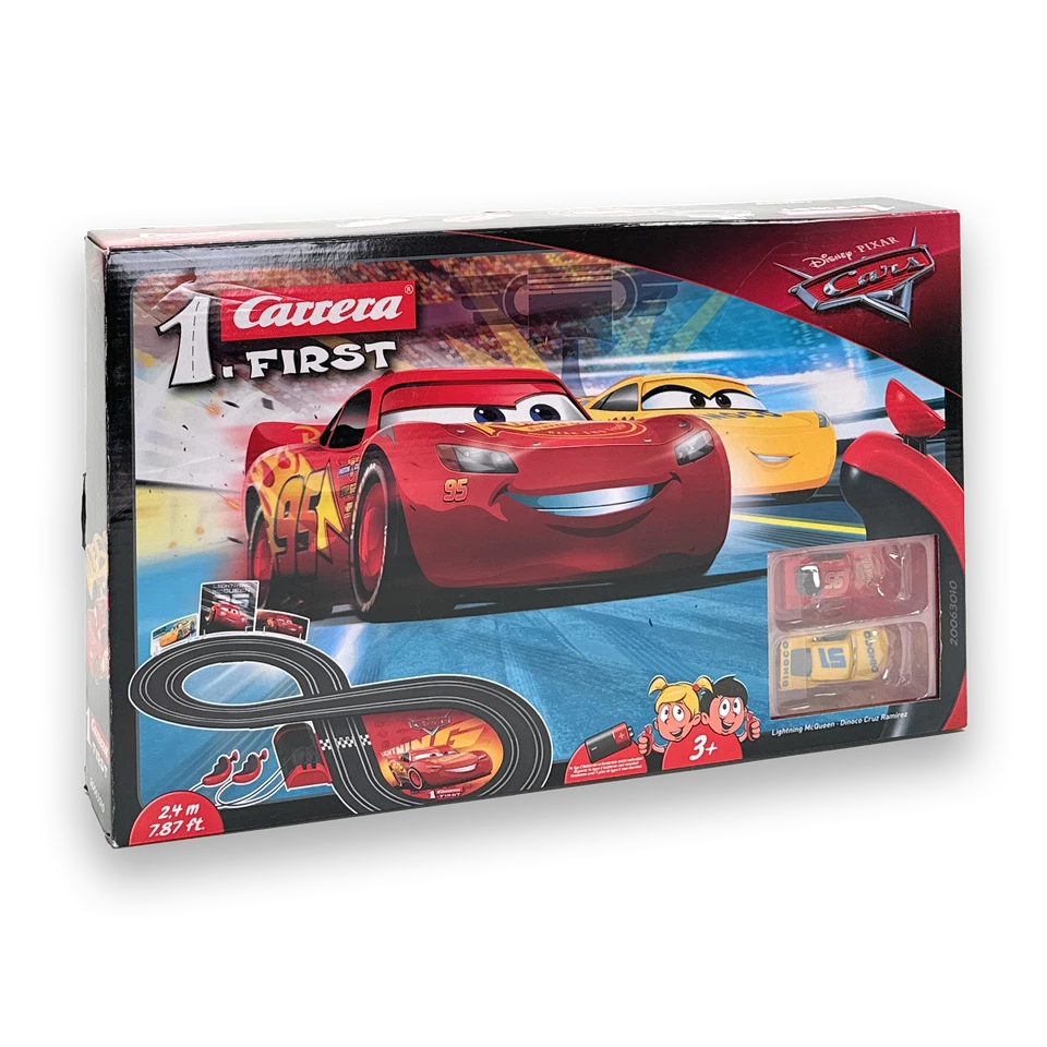 Carrera 63010 FIRST Disney Pixar Cars Rennstrecke Autorennbahn Spielzeugautos - Bild 1 von 1