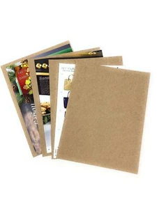 Chipboard 22 pt | 8.5x11" Lightweight Sheets | 0.022 |10-500 | 8 Qty Choices - Picture 1 of 8