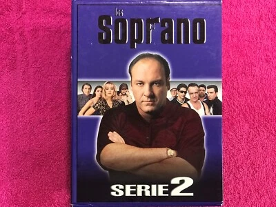 The Sopranos Season 2 Series 2 - 6 DVD 13 Chapters Set Box Very Good Condition Foto 1 de 4