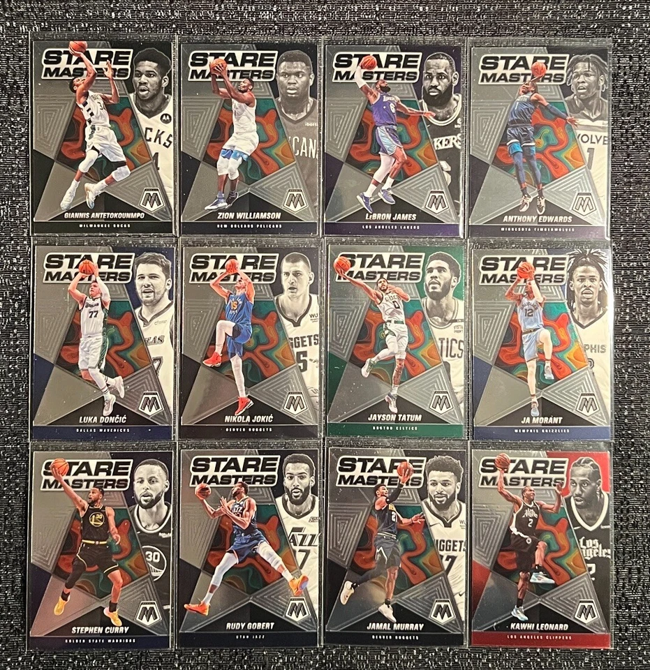 2021-22 Panini Mosaic Basketball STARE MASTERS Complete Your Set You Pick Card - Image 1 of 1