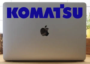 Komatsu Logo Decal- Tractor Sticker- Construction Decal- Vinyl Decal - Picture 1 of 3