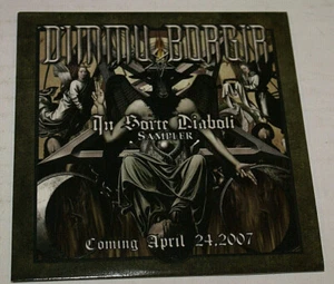 Dimmu Borgir – In Sorte Diaboli 2 Track Sampler 2007 Black Metal Rare NearMint - Picture 1 of 4