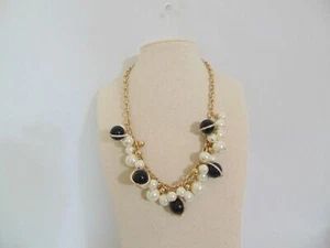 Charter Club 17" Gold Tone Simulated Pearl Beaded Strand Necklace Q517 $49 - Picture 1 of 4