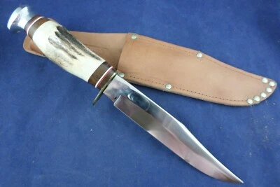 Faca de caça vintage Otelo Maitland Ritter com bainha - Imagem 1 de 4