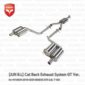 GT CAT-BACK for GENESIS 18 19 20 21 G70 2.0T [JUN B.L] - Bild 1 von 10