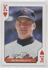 1994 US Playing Card Bicycle Baltimore Orioles Box Set Ben McDonald #KH