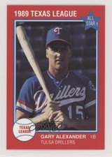 1989 Grand Slam Texas League All-Stars Gary Alexander #31