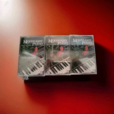 Moonlight Piano, Time Life Music 3 Cassettes New Sealed - Image 1 of 2
