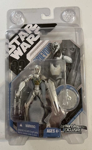 Hasbro Star Wars Concept General Grievous 3.75 Figure 30th Anniversary Exclusive Cover