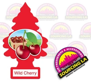 Little Trees Car Air Freshener  | Wild Cherry | 1 piece - Picture 1 of 1