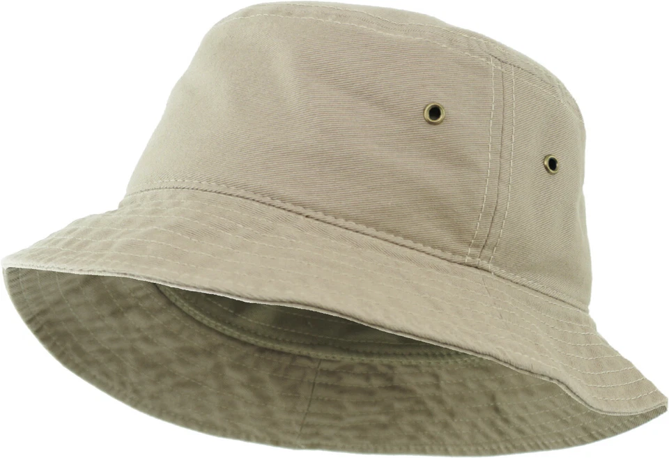 Bucket Hat Boonie Basic Hunting Fishing Outdoor Summer Cap Unisex Cotton Polyest - Image 1 of 1