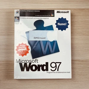 Microsoft Word 97 Windows PC Software - Neu Versiegelt Vintage Sammlung - Bild 1 von 10