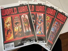 WORLD WAR III  Complete Set #1-4 DC Comics (2007)  Black Adam,Aquaman,Supergirl
