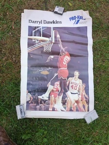 Cartel Darryl Dawkins Keds 1978 - Imagen 1 de 9