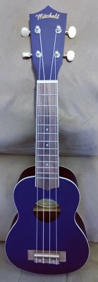 BRAND NEW Mitchell MU40 Soprano Ukulele Deep Blue. NIB Uke ! - Image 1 of 4