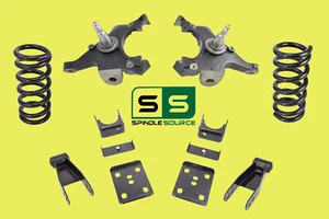 5" / 7" Spindles Coils Flip Kit Drop Kit for 92-99 Tahoe Yukon Blazer 2 Door - Bild 1 von 1