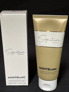 Montblanc Signature Absolue Perfumed Body Lotion ~ 3.3 oz / 100 ml - Picture 1 of 6