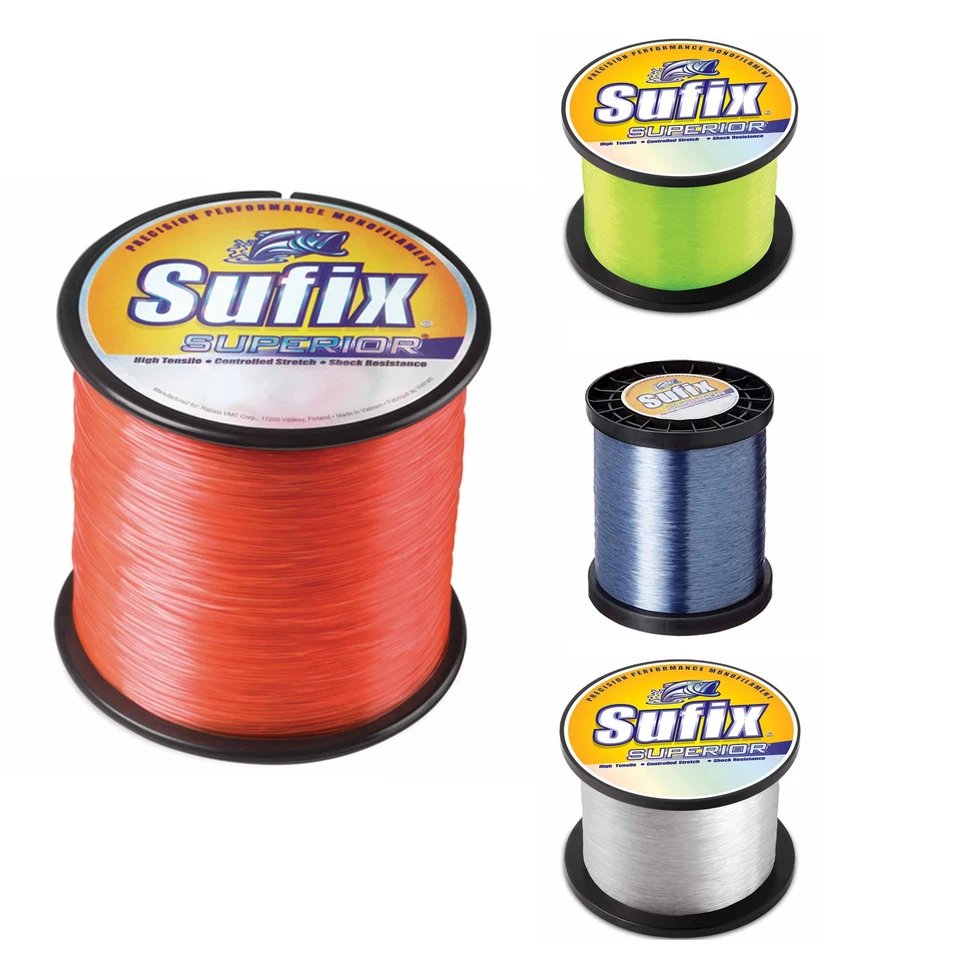 Sufix Superior Monofilament Fishing Line, 1 lb Spool, Pick Color & Line Class - Image 1 of 1