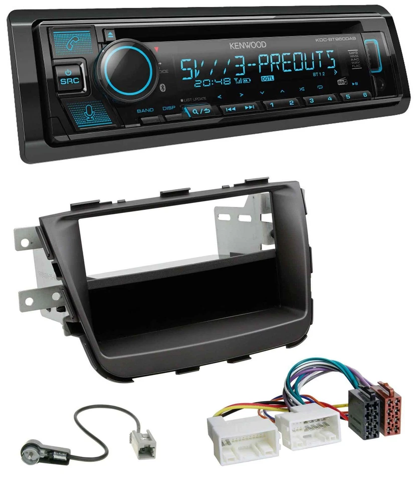 Kenwood Bluetooth USB CD MP3 DAB Autoradio für Kia Sorento II XM Facelift 12-15 - Bild 1 von 4