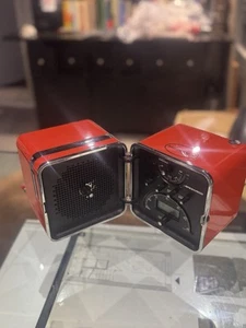 Brionvega Radio Radiosveglia Cubo Ts522 CR Arancio Edizione limitata Rara - Foto 1 di 14